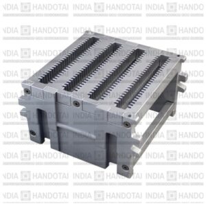 Square Glass Cassette - Metal 12x18mm